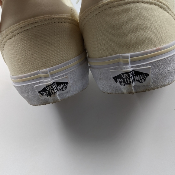 VANS Princess Paisley Old Skool Sneakers Bone White Wmn's Sz 8.5 - Picture 11 of 14